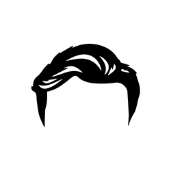 desenho de cabelo
